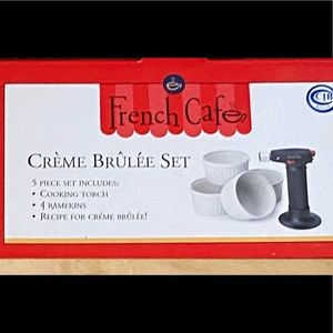 Crème brûlée cooking set